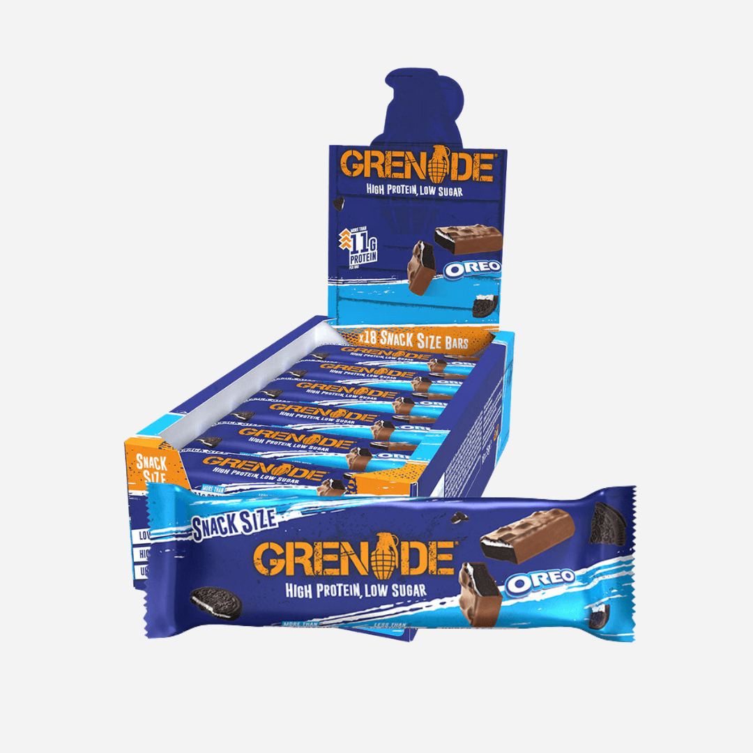 Grenade High Protein Low Sugar Oreo Flavour Snack Size Bars