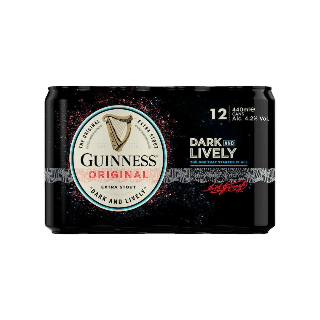 Guinness Original Dark & Lively Extra Stout