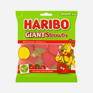 Haribo Sweets Giant Strawbs