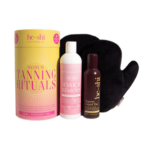 He-Shi Medium Tanning Rituals Exceptional Tan Gift Set