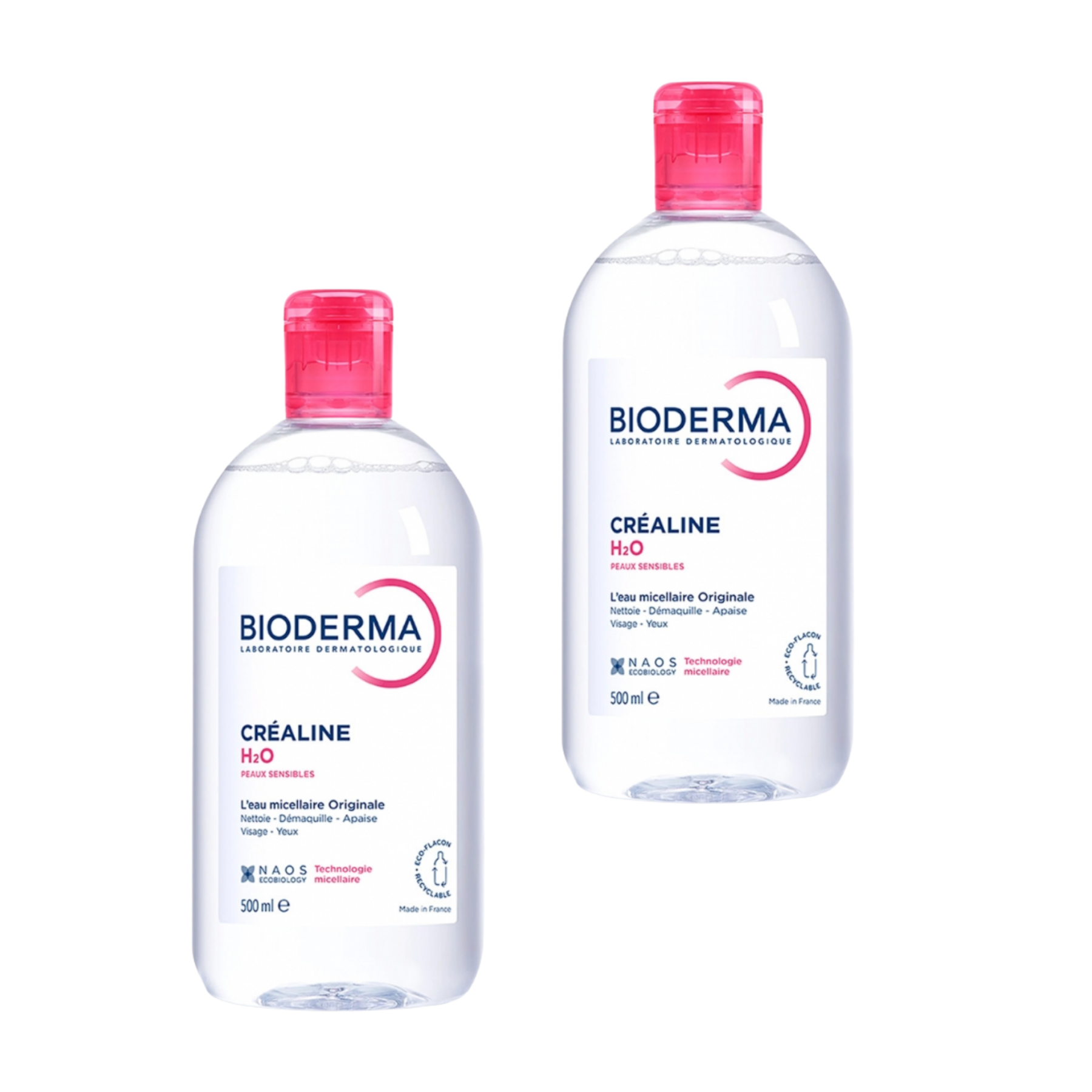 Bioderma Créaline H2O Original Micellar Water 2x500ML