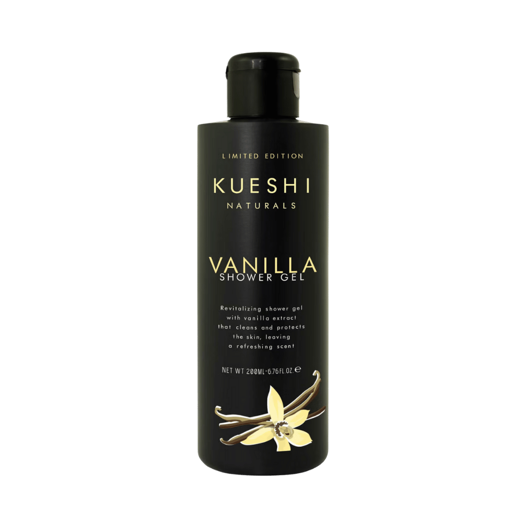 Kueshi Naturals Vanilla Shower Gel