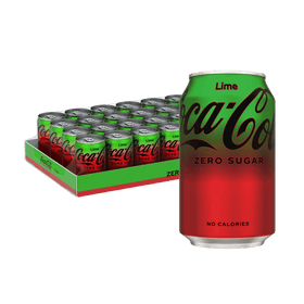 Coca Cola Lime Zero Sugar 24 x 330ml