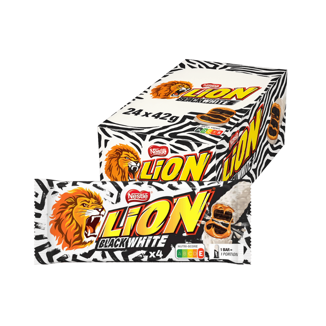 Nestle Lion Black & White