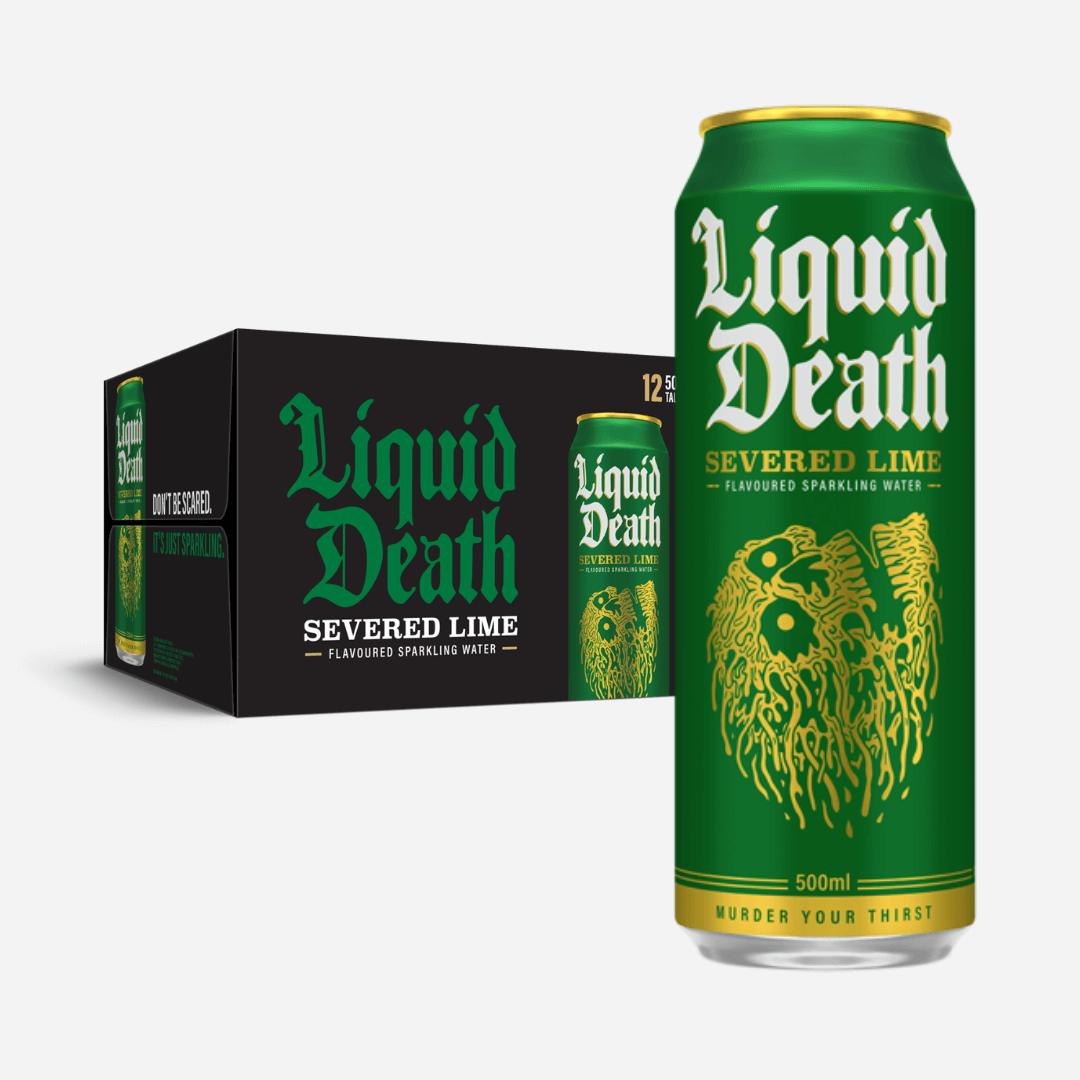 Liquid Death Severed Lime Flavoured Sparkling Water