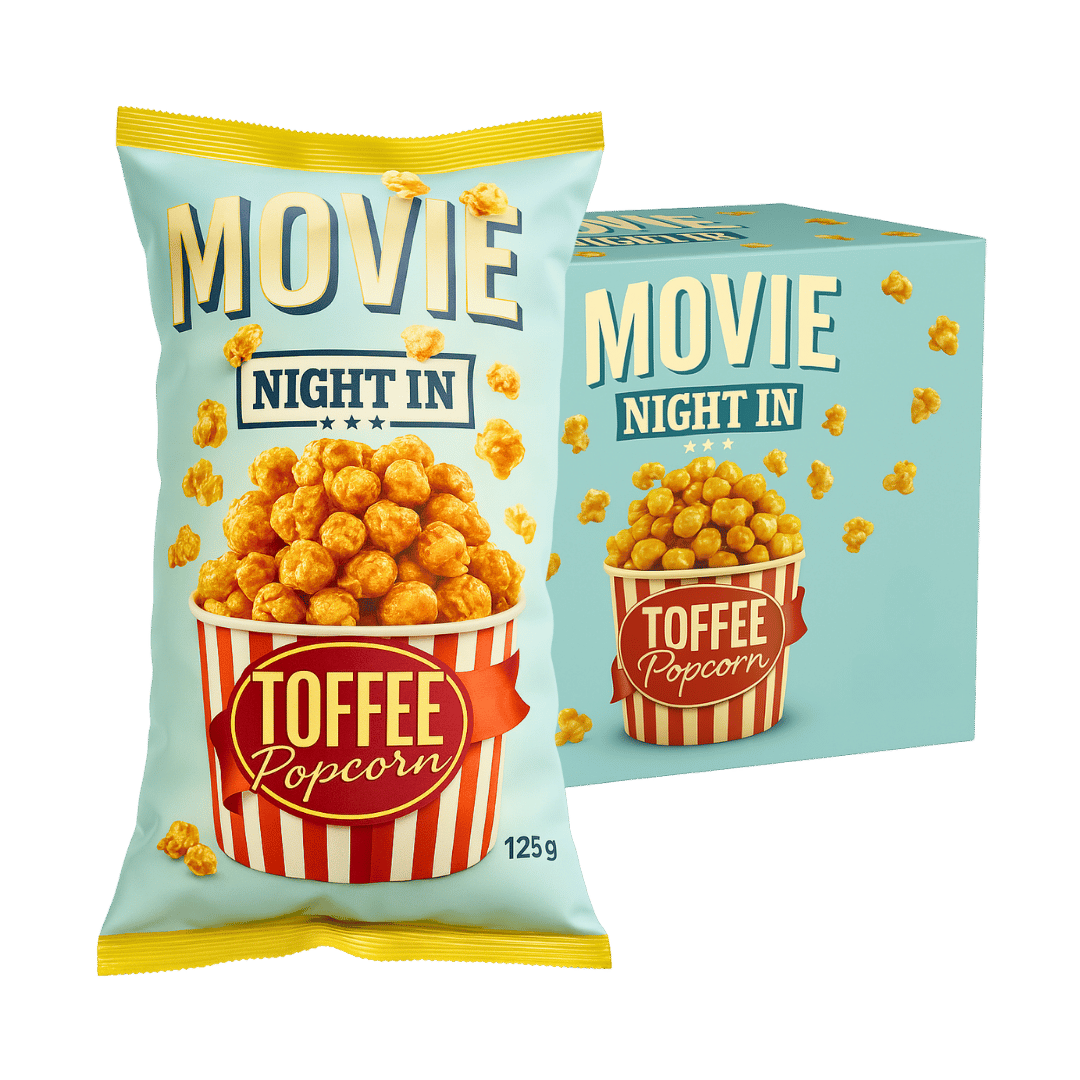 Big Night In Movie Toffee Popcorn