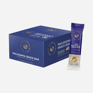House Of Macadamia Blueberry White Chocolate Snack Bars