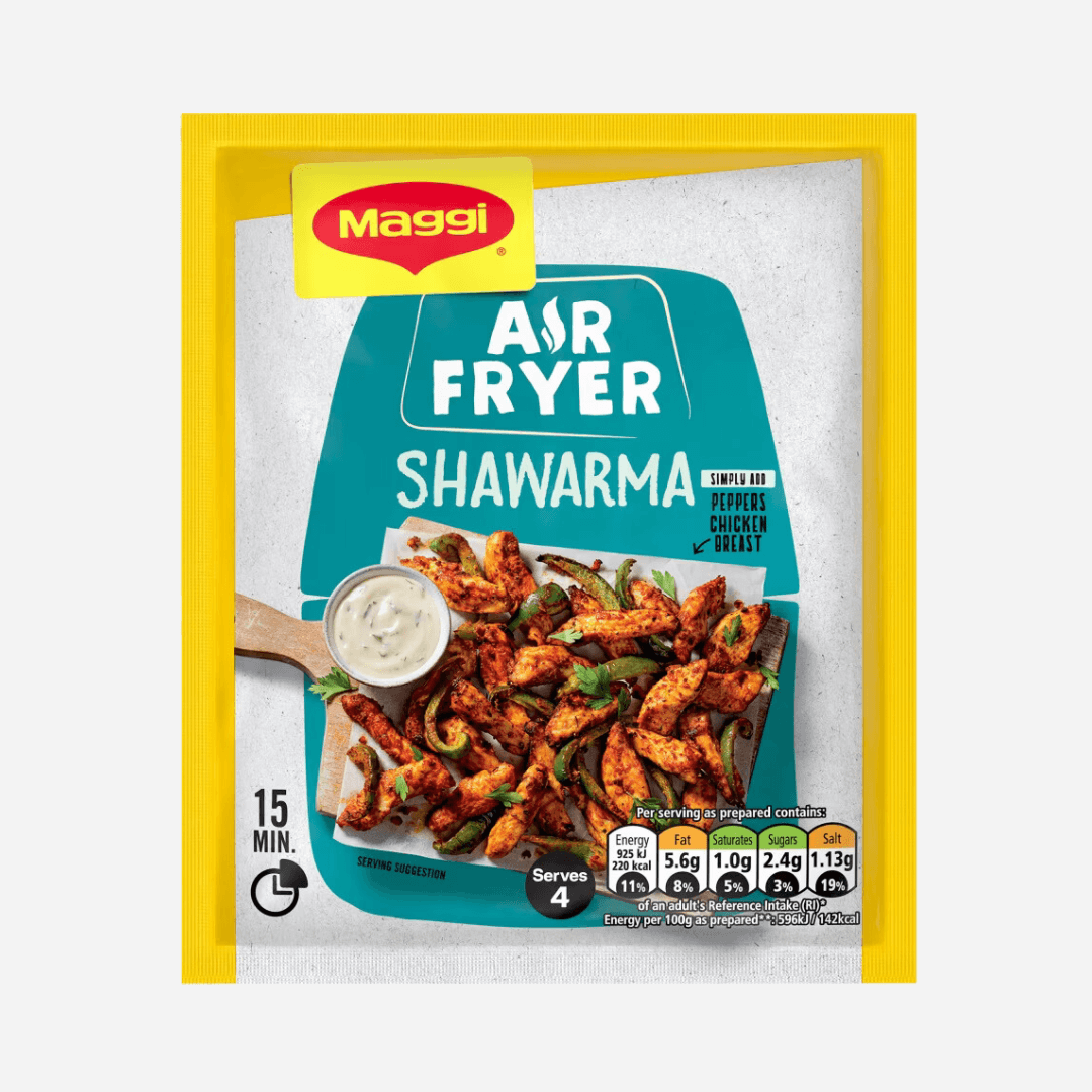 Maggi Air Fryer Chicken Shawarma Kebabs Recipe Mix