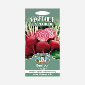 Mr Fothergill's Grow Your Own Beetroot Chioggia Seeds