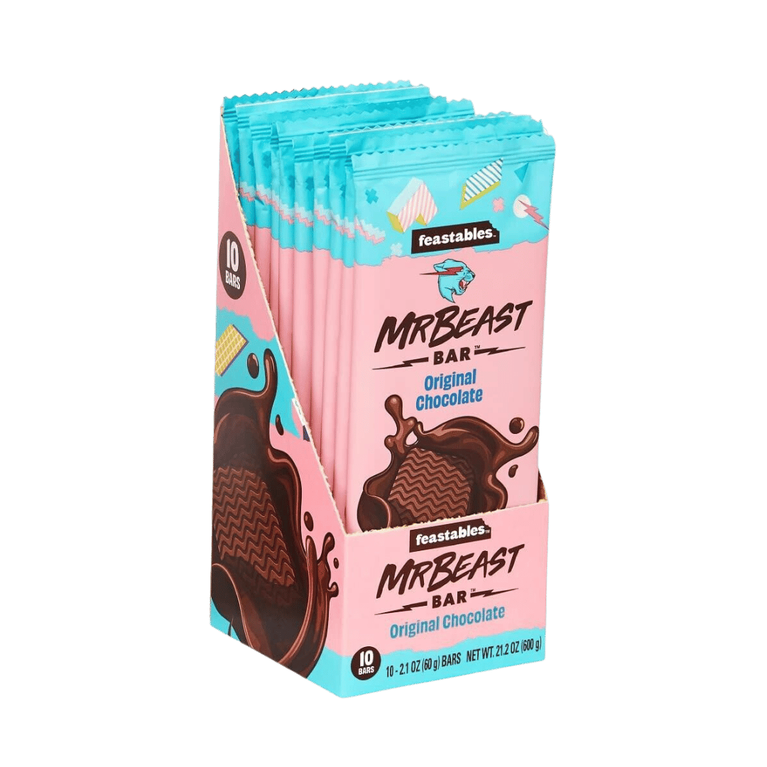 Mr Beast Feastables Original Chocolate Bars