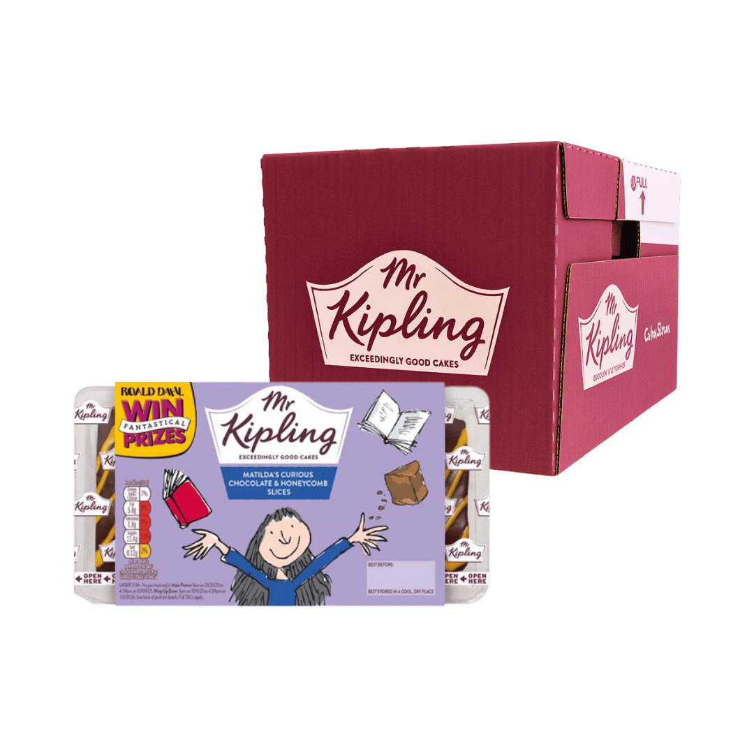 Mr Kipling Chocolate Honeycomb Matilda Cakes