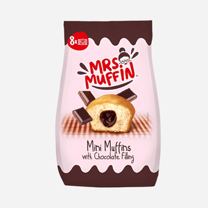Mrs. Muffin Mini Muffins with Chocolate Filling