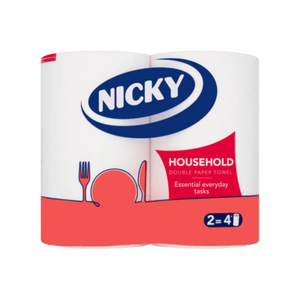 Nicky Household Kitchen Towel Twin Pack