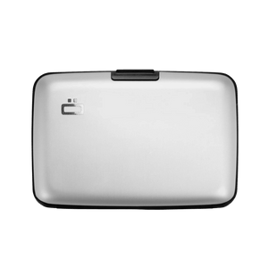 Ögon Silver Aluminium Wallet Smart Card Holder