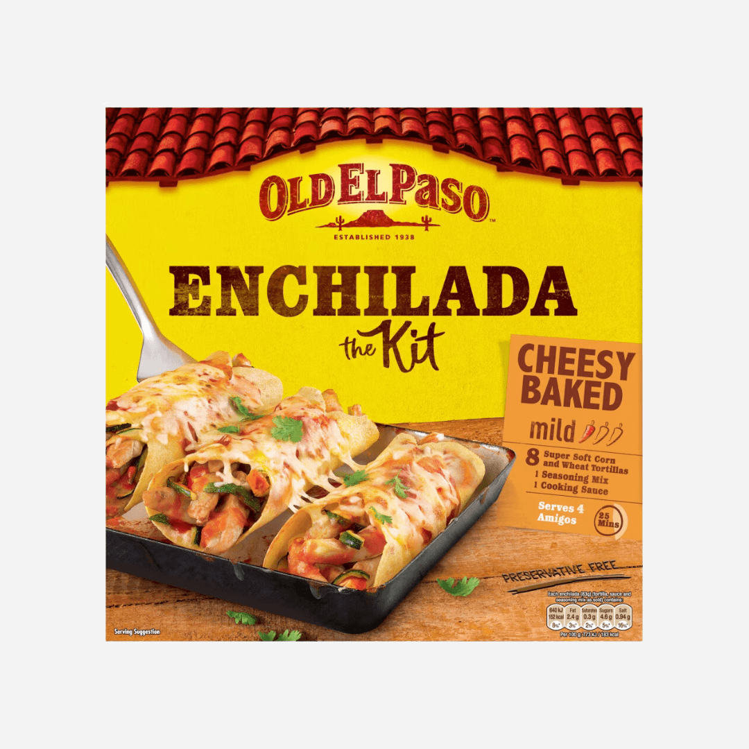 Old El Paso Enchilada Cheesy Baked The Kit