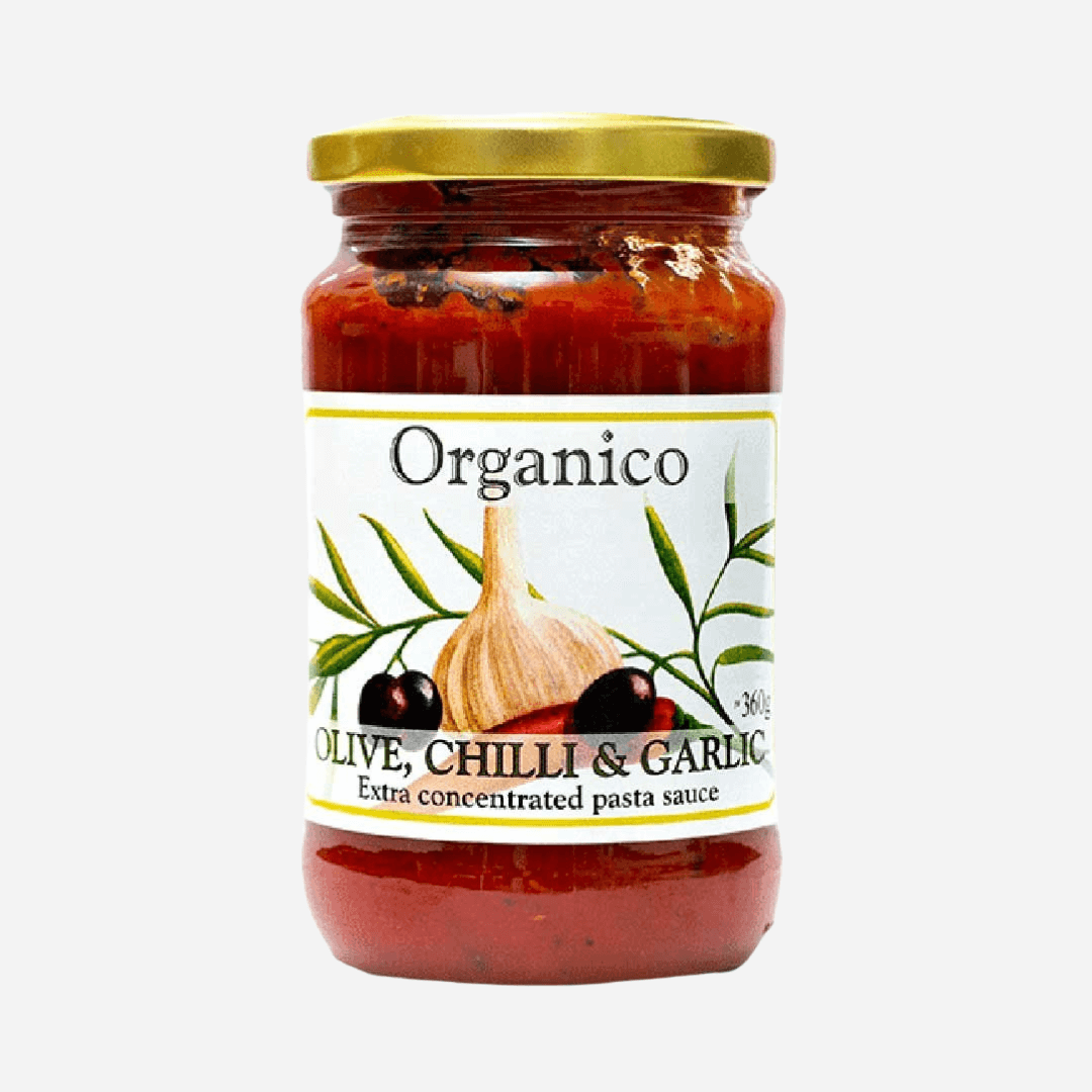 Organico Olive, Chilli & Garlic Pasta Sauce