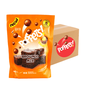 Poppets Chocolate Orange Flavour Bake At Home Brownie Mix