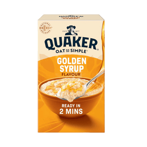 Quaker Oat So Simple Golden Syrup Porridge