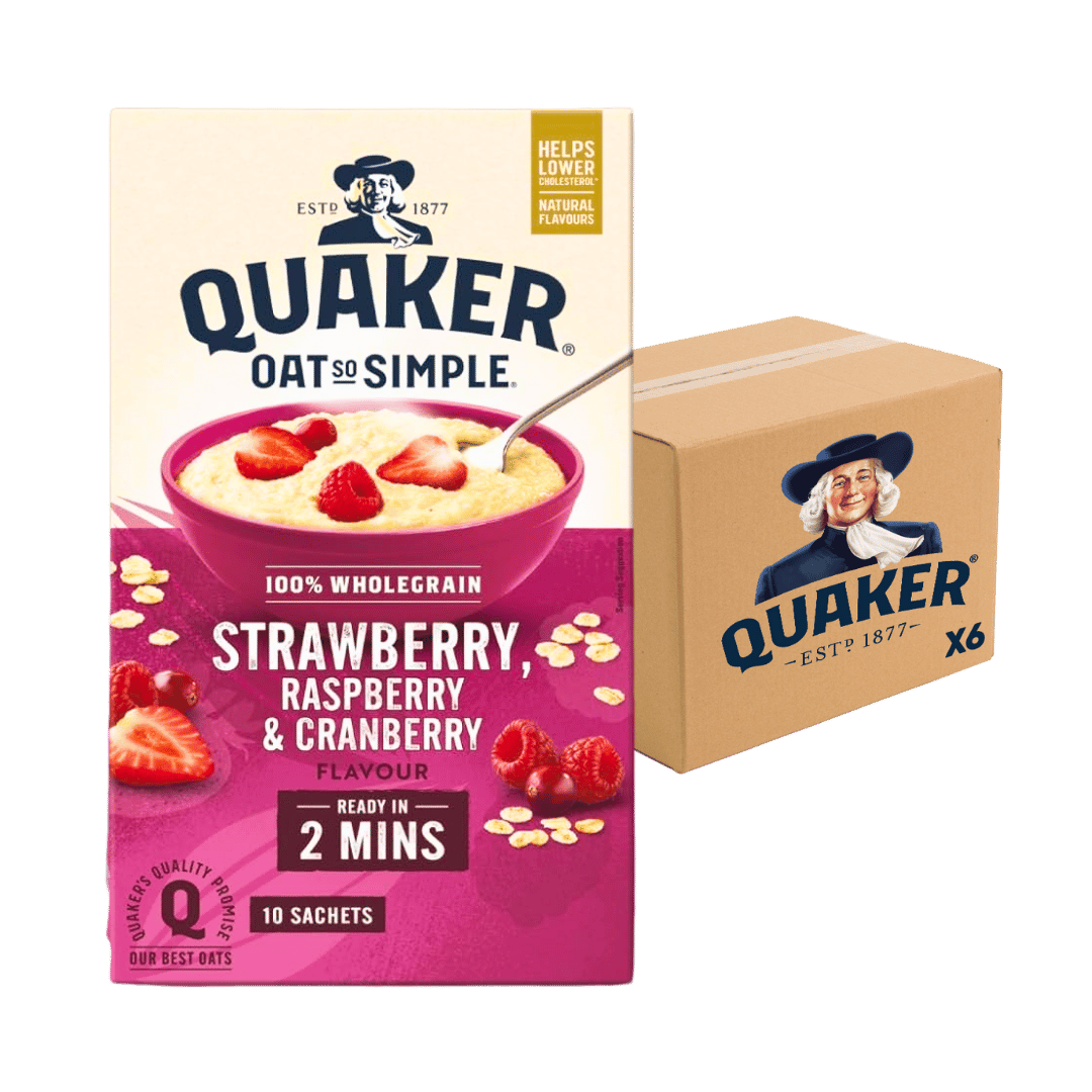 Quaker Oat So Simple Strawberry Raspberry & Cranberry Oats