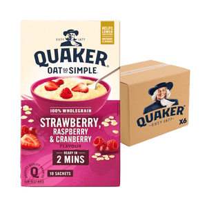 Quaker Oat So Simple Strawberry Raspberry & Cranberry Oats