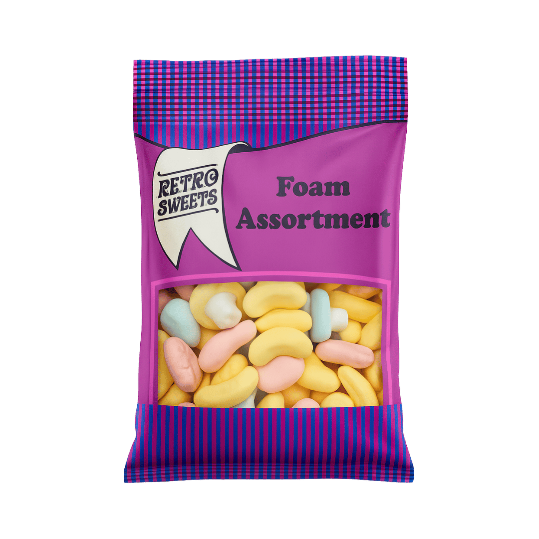 Retro Sweets Foam Assortment