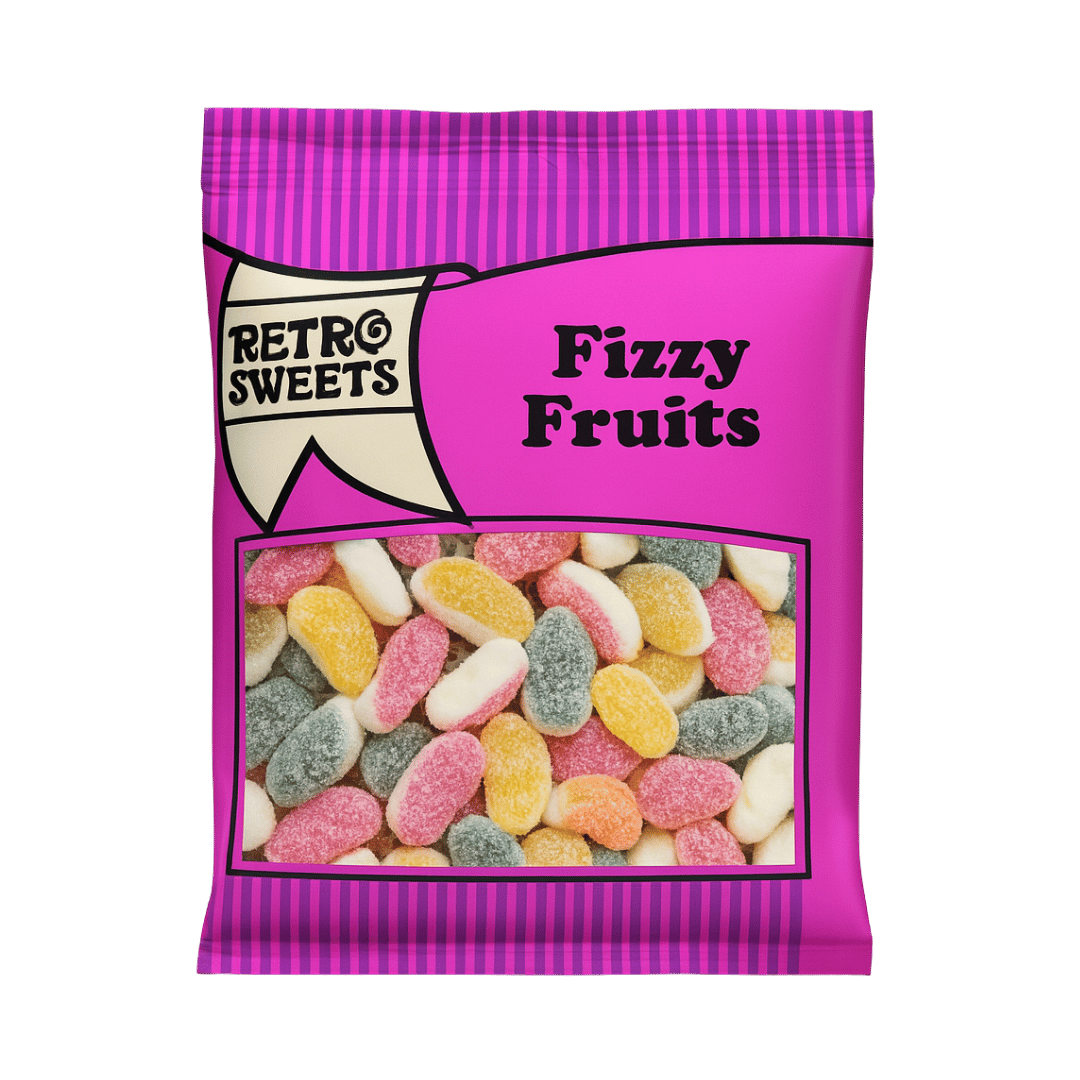 Retro Sweets Fizzy Fruits