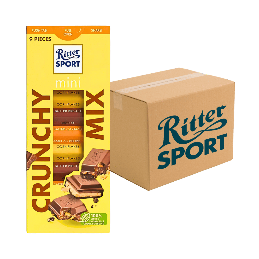 Ritter Sport 9 Bar Selection Crunchy Mix Chocolate