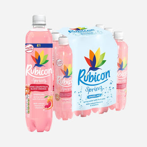 Rubicon Pink Grapefruit Blood Orange Sparkling Spring Water