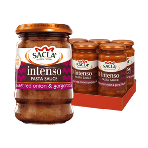 Sacla' Intenso Sweet Red Onion & Gorgonzola Pasta Sauce