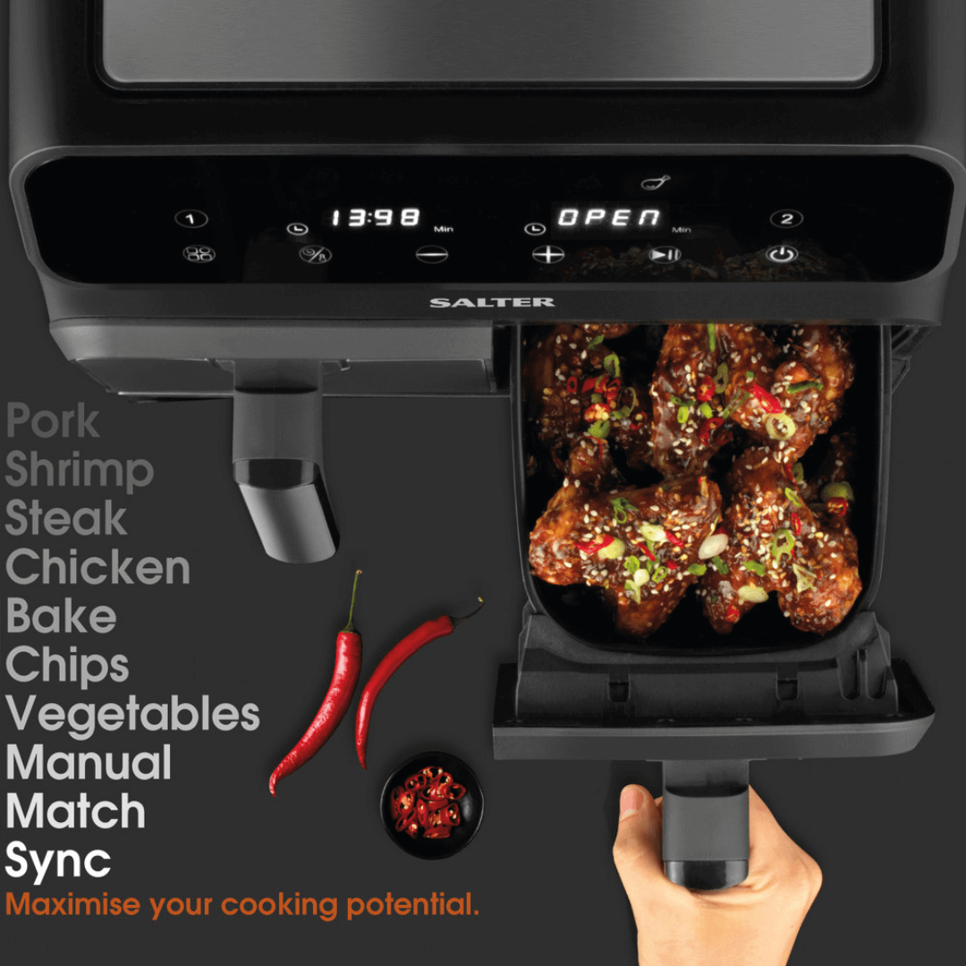 Salter EK4750 Dual View Pro Air Fryer