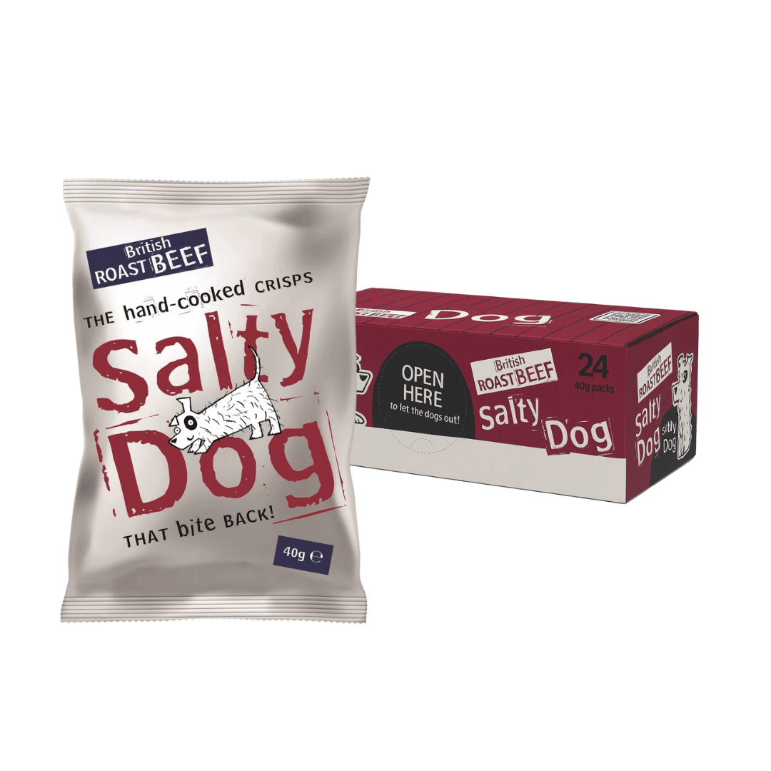 Salty Dog Roast Beef Crisps