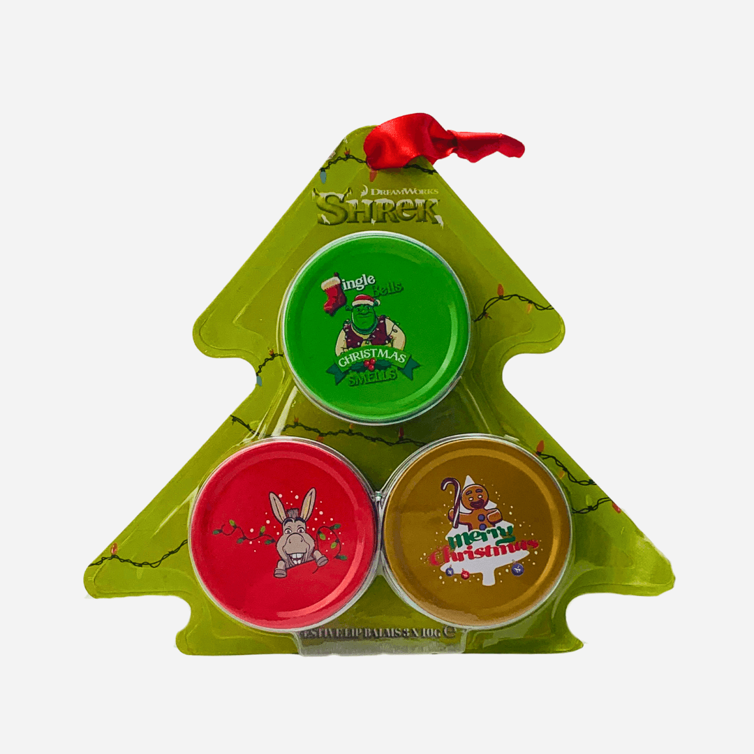 Shrek Festive Lip Balm Set