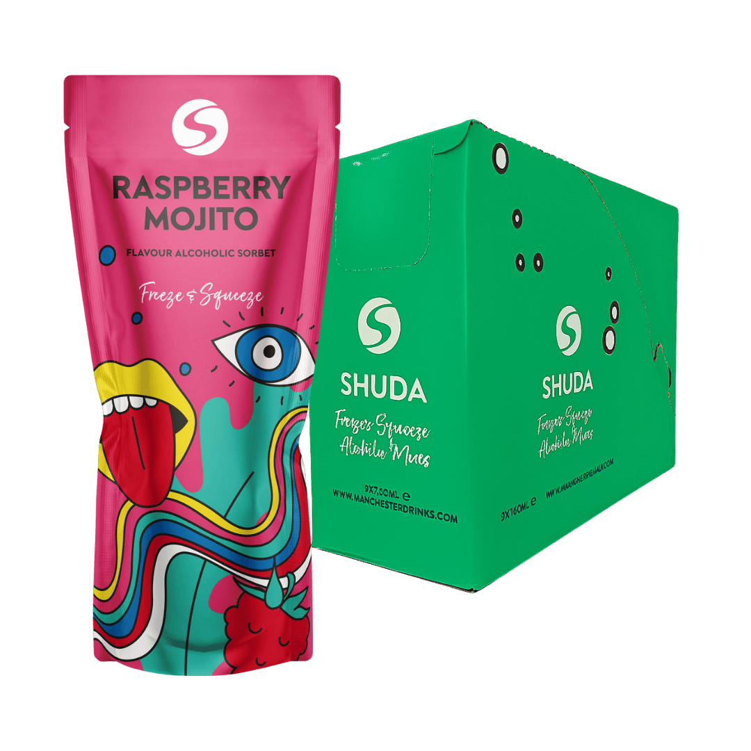 Shuda Raspberry Mojito Sorbet Frozen Cocktails