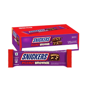 Snickers Peanut Brownie Flavour Chocolate Bars