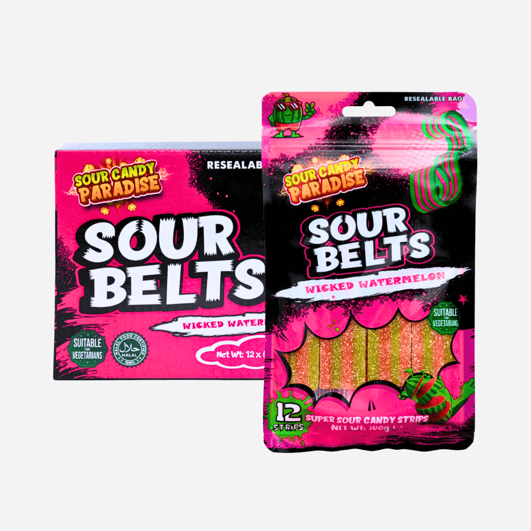 Sour Candy Paradise Wicked Watermelon Belts