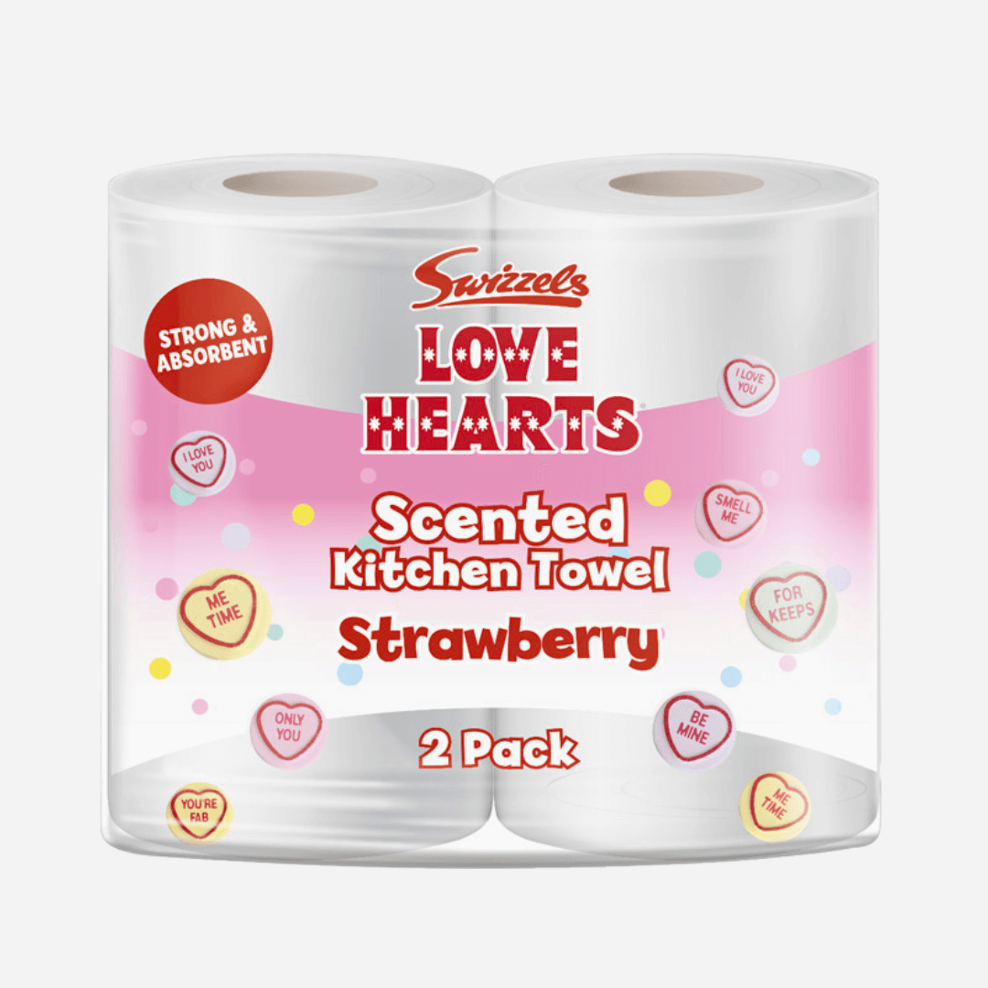 Swizzels Love Hearts Scented Kitchen Roll