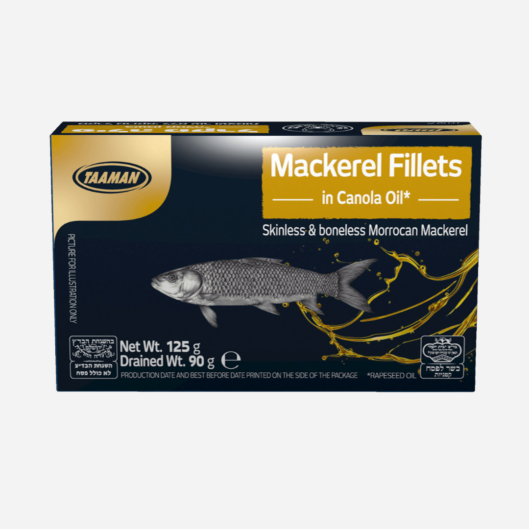 Taaman Moroccan Mackerel Fillets in Canola Oil*