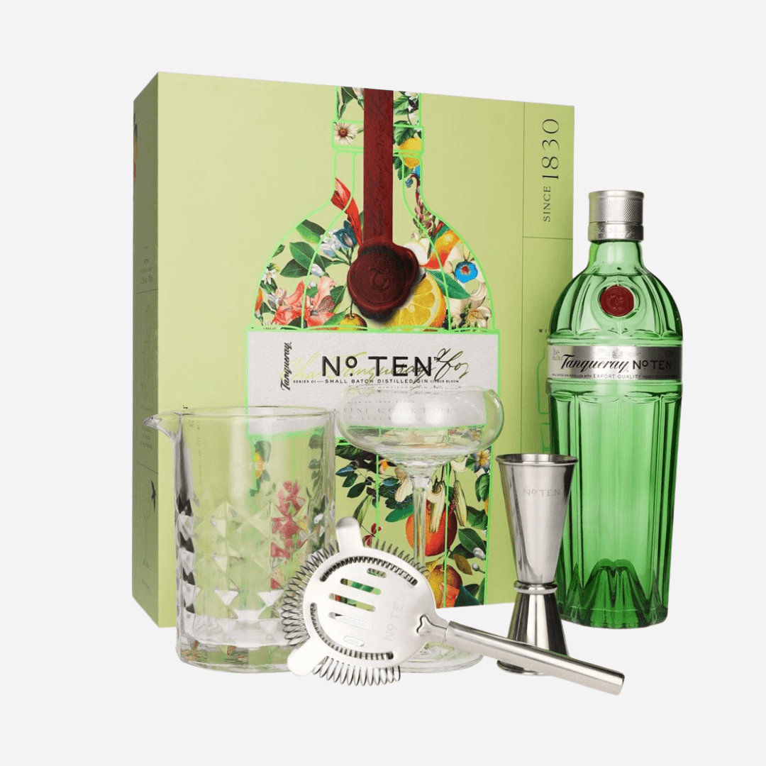 Tanqueray No. Ten Gin Martini Cocktail Collection Gift Set