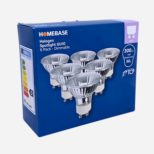 Homebase Halogen GU10 Dimmable Warm White 40W Spotlights