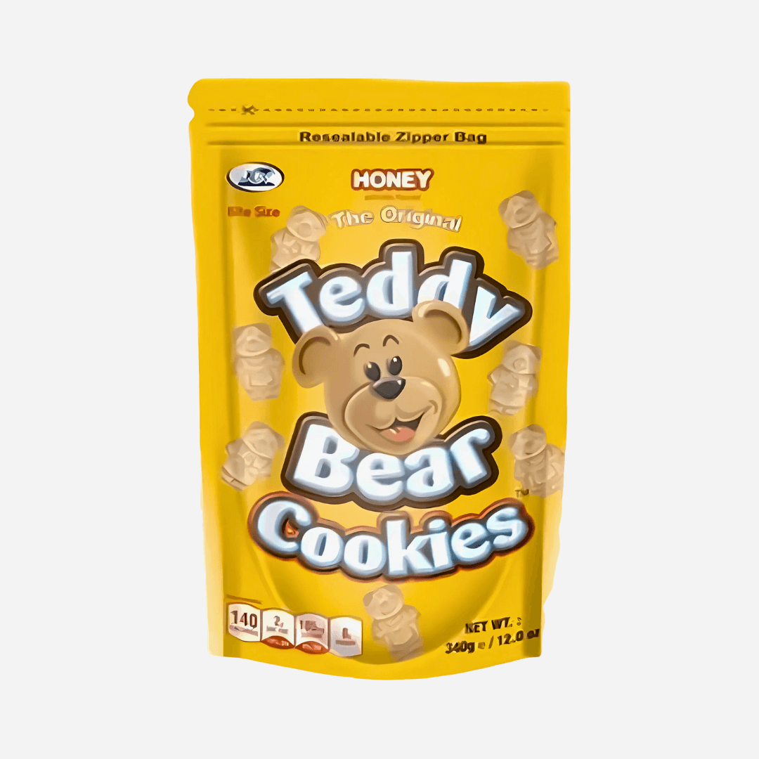 KGN Teddy Bear Cookies Honey Flavour Biscuits