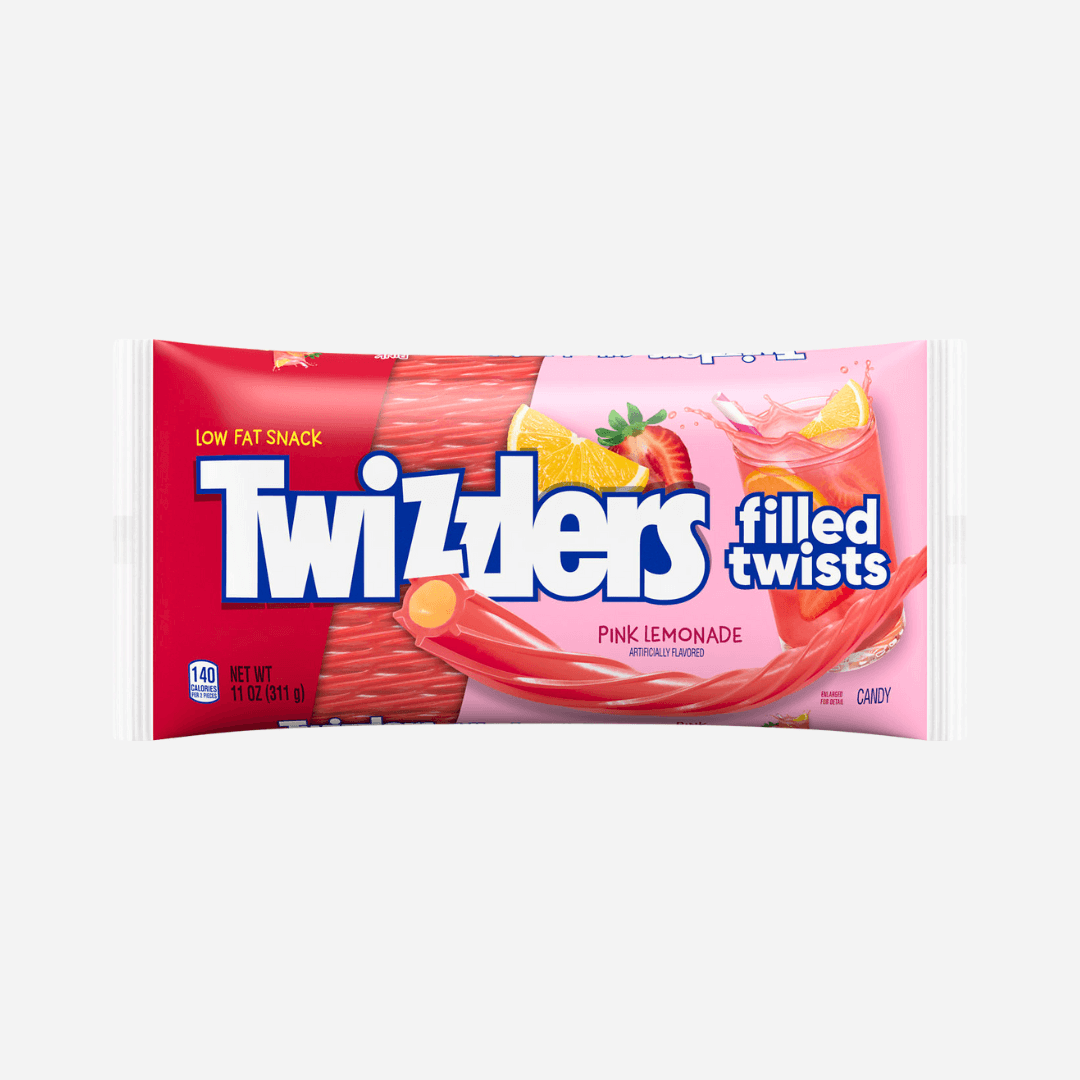 Twizzlers Pink Lemonade Filled Twists