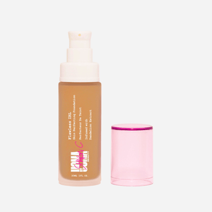 UOMA by Sharon C. Flawless IRL Skin Perfecting Foundation Honey Honey T6