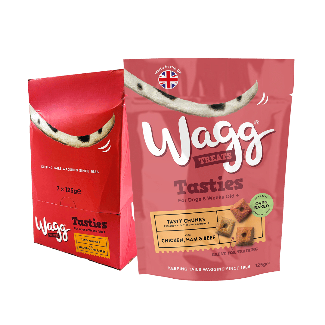 Wagg Dog Treats Chicken Ham Beef Tasties