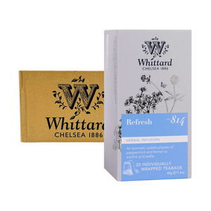 Whittard Chelsea No.814 Refresh Herbal Infusion Teabags