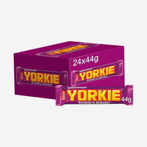 Yorkie Raisin & Biscuit Chocolate Bars